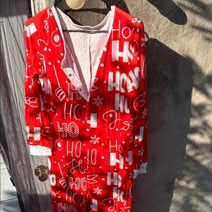 Large Festive Red Pajamas